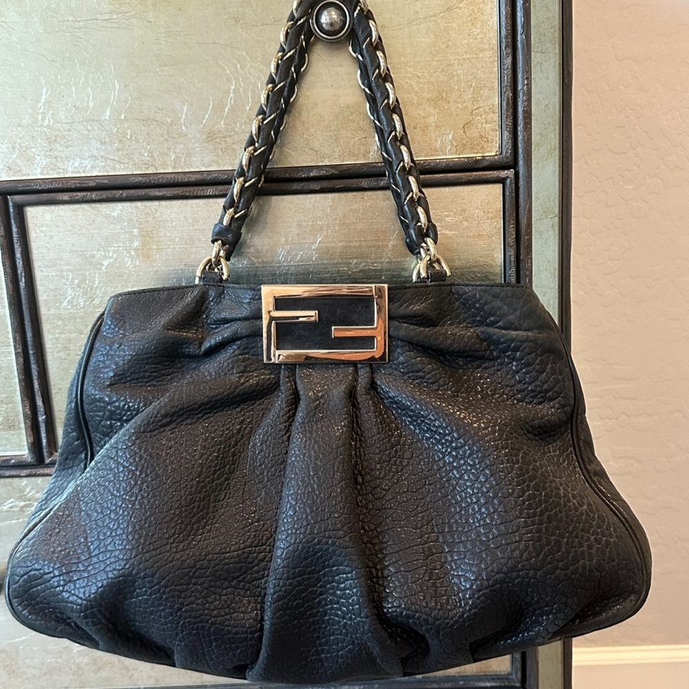 FENDI Large Mia Chain Tote 100% AUTHENTIC - $950